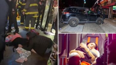 NEW YORK: Vehicle crashes into a Dominican bar; 22 injured